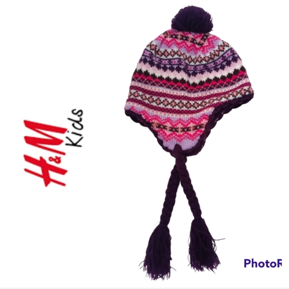 H&M Girls Beanie 12/18 months.